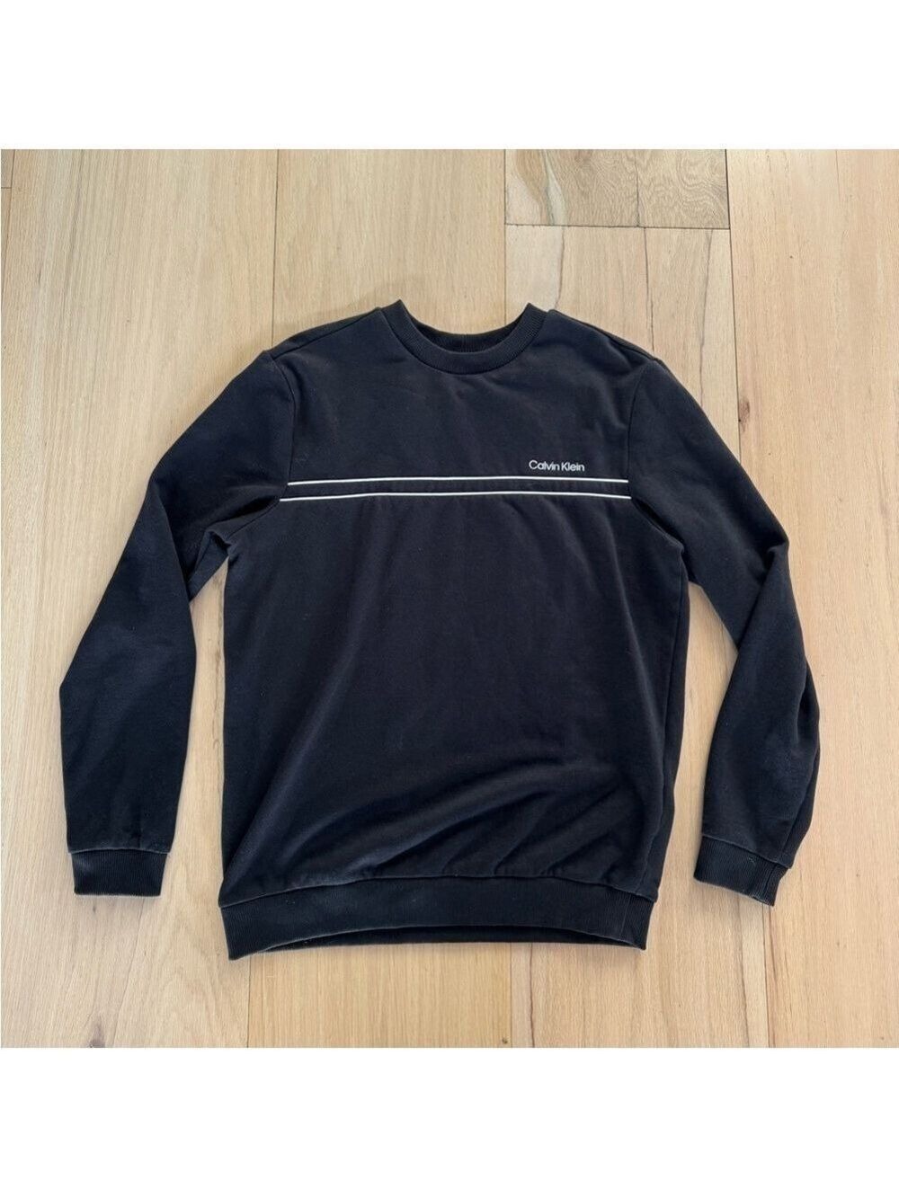 Calvin Klein Black And White Sweatshirt Size Small